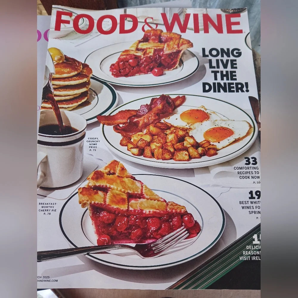 Food & Wine And Bon Appetit Magazine Lot - 2025 Retired